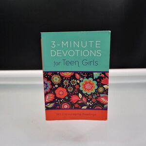 3-Minute Devotions for Teen Girls 180 Encouraging Readings 2015 Paperback